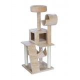 Cat Tree Scratch Post Scratching Pole Large Tower Gym Toy 120cm 